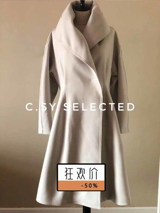buyer collection 复古vintage大立领羊毛大衣 商品图0