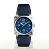 Bell & Ross 柏莱士 瑞士全自动机械手表男士方形大表盘蓝色商务表 BR0392-BLU-ST/SCA 商品缩略图3