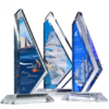 水晶风帆奖牌新款帆船水晶奖杯定制免费刻字企业代理授权牌纪念品 商品缩略图3