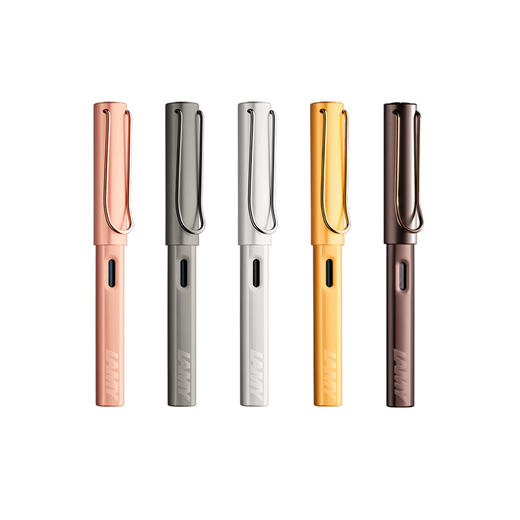 LAMY钢笔凌美LX金属铝杆墨水笔 50周年经典纪念版德国 学生礼物商务办公专用签字笔定制刻字 商品图0