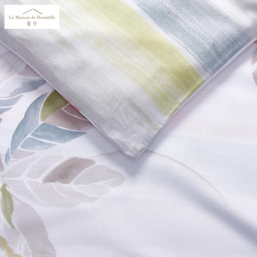 馨亭 新品玫瑰印花双面兰精天丝四件套莱赛尔亲肤丝滑少女心狄安娜 商品图2