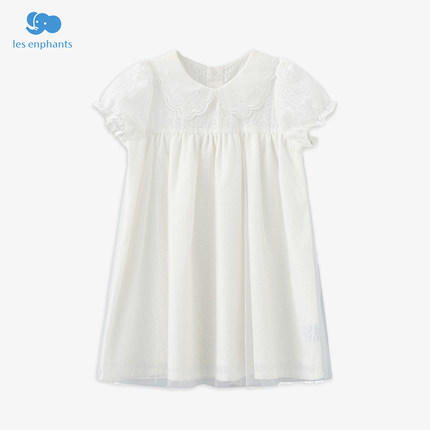丽婴房-童衣类（夏）F2洋装0_白色\米白 商品图2