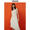 VIMAGE/纬漫纪夏季新款性感吊带露背不规则裙摆连衣裙V1707327 商品缩略图0