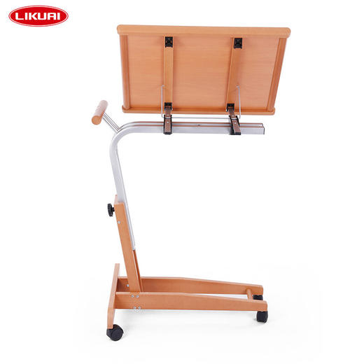 【6F】利快 实木床边桌意大利进口福帕FOPPA可移动懒人桌可旋转升降电脑桌 商品图4