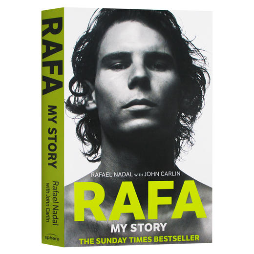 拉菲尔纳达尔自传 我的故事 英文原版人物传记 Rafa My Story 网球 Rafael Nadal 英文版 进口原版英语书籍 商品图0