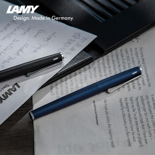 LAMY/凌美钢笔Studio演艺系列墨水笔 磨砂笔杆金属感笔握商务办公钢笔男士签字笔 商品图3