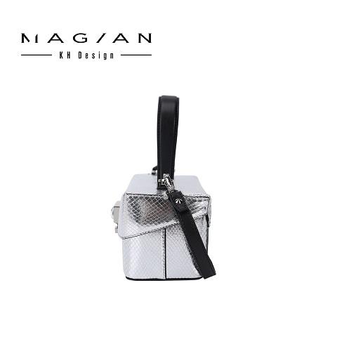 【直发】KH Design MAGIAN明治小众轻奢盒子包单肩嘀嗒包手提包大号 商品图2