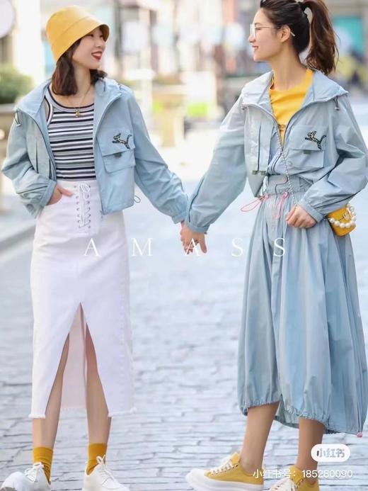 3楼阿玛施AMASS蓝色防晒衣 商品图3