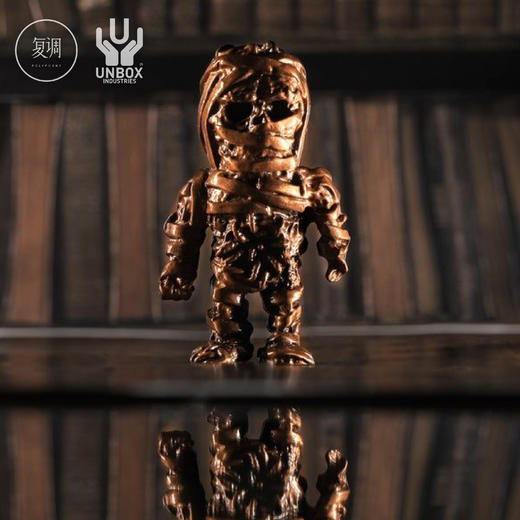 现货Unbox WGT 重金属系列铜色 金属材质 商品图0