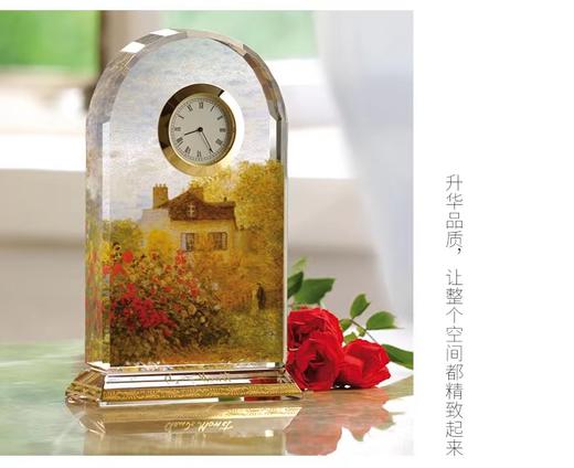 【6F】阿斯蒙迪+德国高宝Goebel进口玻璃座钟 商品图3