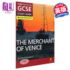 预售 【中商原版】英国经典文学教辅 The Merchant of Venice York Notes GCSE 9-1 威尼斯商人学习笔记 世界名著小说导读 英语文学 商品缩略图0