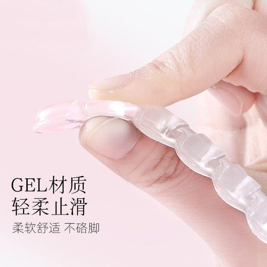 隐形防滑贴凉鞋防滑垫毛毛虫止滑贴夏高跟鞋半码垫吸汗防痛前掌垫 商品图7