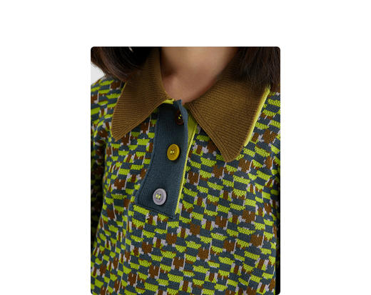 江南布衣婴童  22年 春季新品毛衫   1M1332130 商品图3