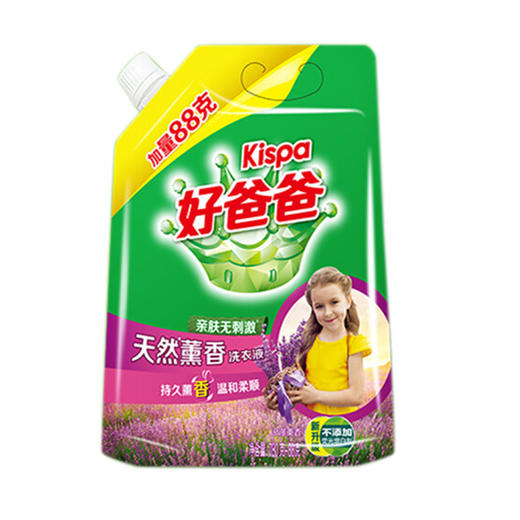 好爸爸Kispa天然薰香洗衣液【780g】 商品图0