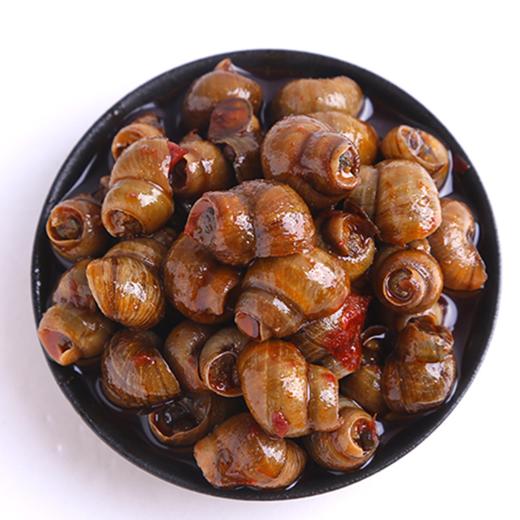 【严选】湖北香辣味田螺加热即食麻辣螺蛳独立盒装500g*8盒 商品图1