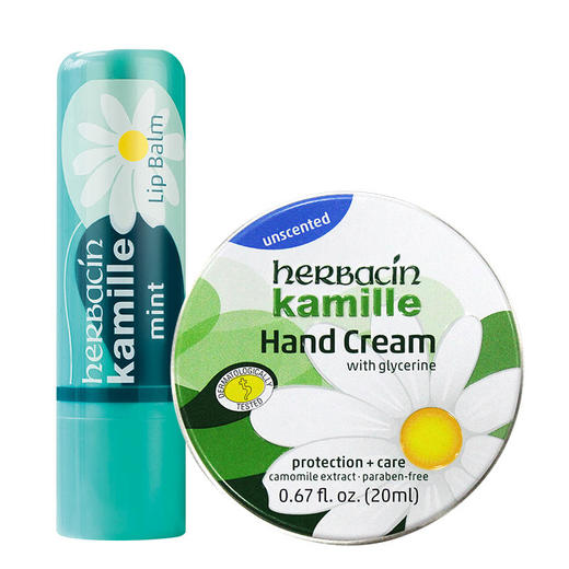 小甘菊薄荷修护唇膏+经典护手霜20ml 商品图1