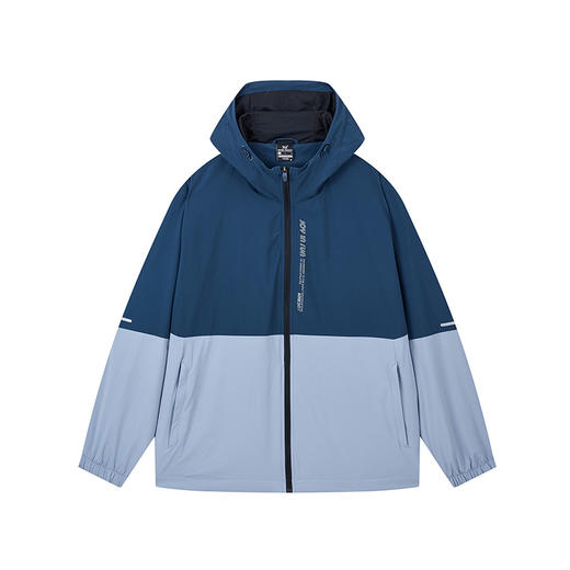 361度男装单风衣连帽时尚2022春装学生上衣常规运动外套552212603 商品图2