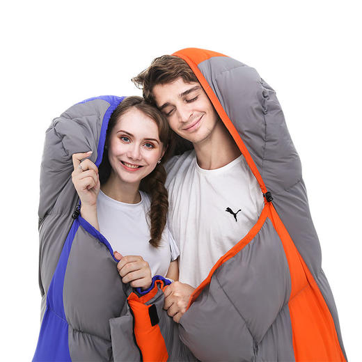 四季棉睡袋保暖羽绒睡袋成人户外旅行室内午休睡袋 商品图4