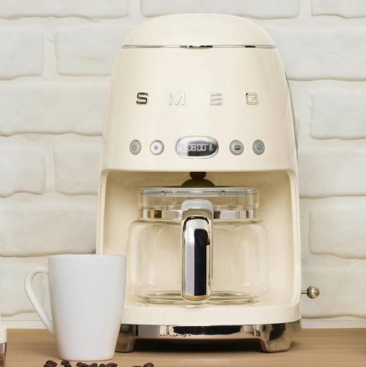 SMEG/斯麦格 DCF02 滴漏式咖啡机 全自动滴漏式保温一体机（不支持七天无理由退换）[福利品] 商品图1