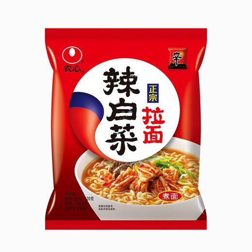 农心 辣白菜袋面120g 商品图0