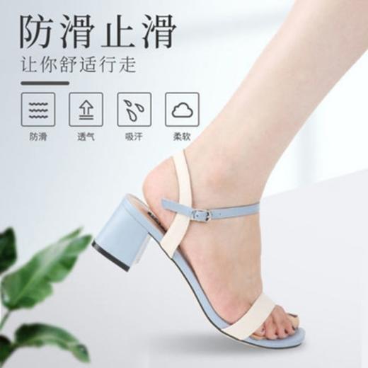 夏季隐形凉鞋止滑贴高跟鞋防滑贴硅胶防滑半码垫女防痛前掌脚垫女 商品图2