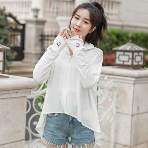 【安梨口袋森系糖果防晒衣】黑科技防晒轻薄透气修饰身形吸湿排汗快干科技柔软亲肤舒适透气 商品图0