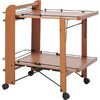 【6F】利快 木质双层推车餐车福帕FOPPA意大利进口实木厨房置物架多功能收纳架 商品缩略图1