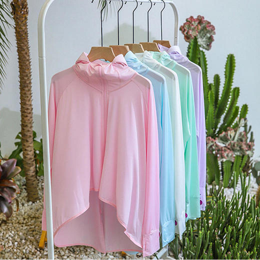 【安梨口袋森系糖果防晒衣】黑科技防晒轻薄透气修饰身形吸湿排汗快干科技柔软亲肤舒适透气 商品图9