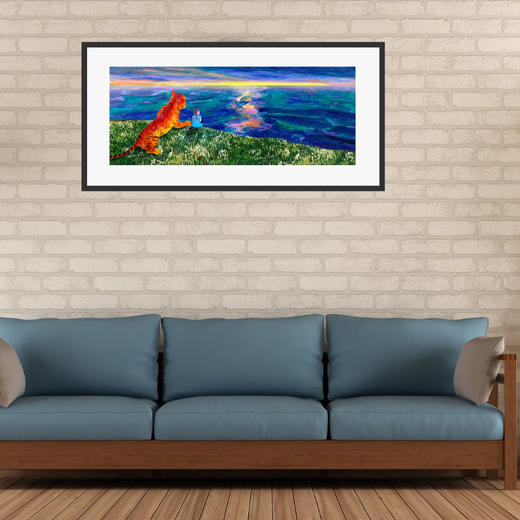 郭柯君《海》版画 商品图2