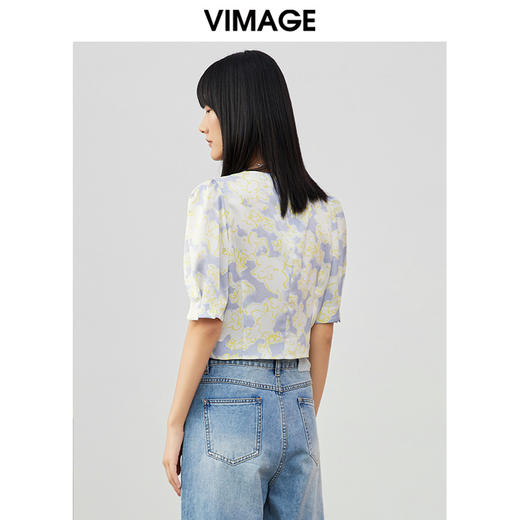 VIMAGE/纬漫纪V1713325小上衣 商品图4
