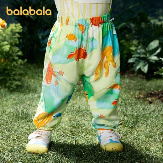 巴拉巴拉婴儿防蚊裤身高73-100男童运动裤女童休闲裤2022新款夏-TDS 商品图0