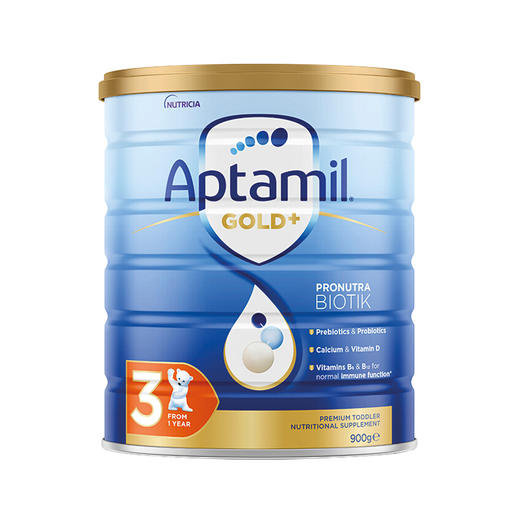 澳洲爱他美金装幼儿配方奶粉 3段 900g 商品图0