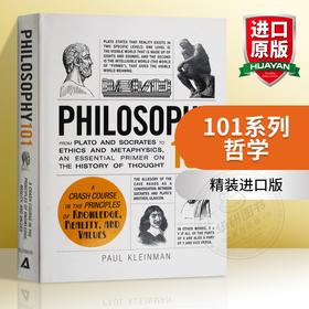 101系列 哲学 英文原版 Philosophy 101 英文版原版书籍 精装进口英语书 Paul Kleinman