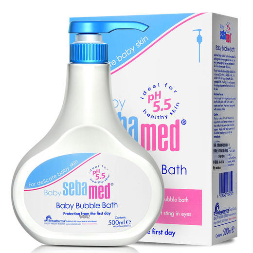 施巴婴儿泡泡沐浴露500ml 商品图2
