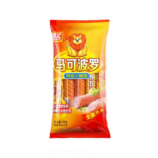 双汇马可波罗火腿肠 50g*5 商品图0