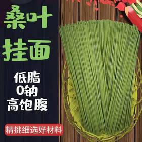 桑叶面健康养生面高饱腹代餐主食龙须面挂面袋装细圆面