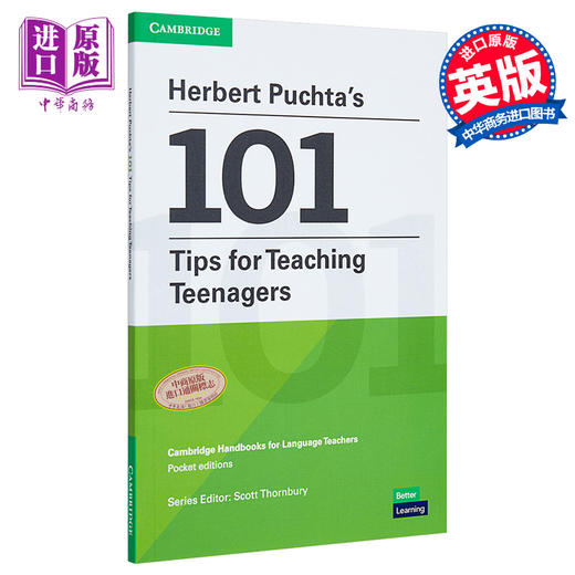 【中商原版】剑桥教师发展系列Herbert Puchta’s 101 Tips for Teaching Teenagers 赫伯特·普赫塔的101条青少年教学技巧 平装本 英语教师教育方法 商品图0