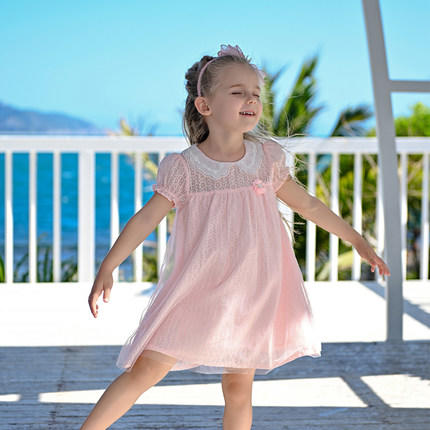 丽婴房-童衣类（夏）F2洋装0_白色\米白 商品图0