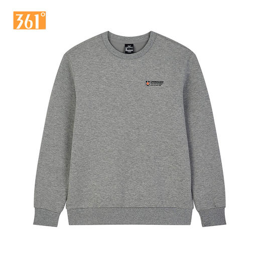 361度运动卫衣男士2022春学生圆领套头卫衣长袖休闲上衣552214815 商品图0