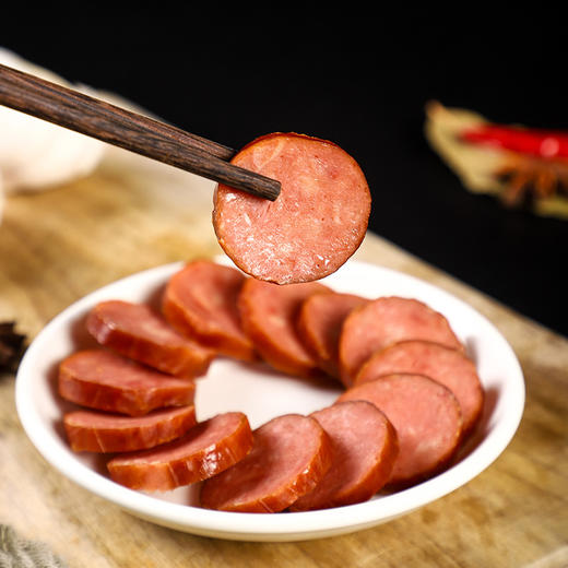 「匠心品质！果木熏制」东北哈拉少哈尔滨风味红肠90g/根 蒜香味下酒菜熟食猪肉肠零食 商品图2