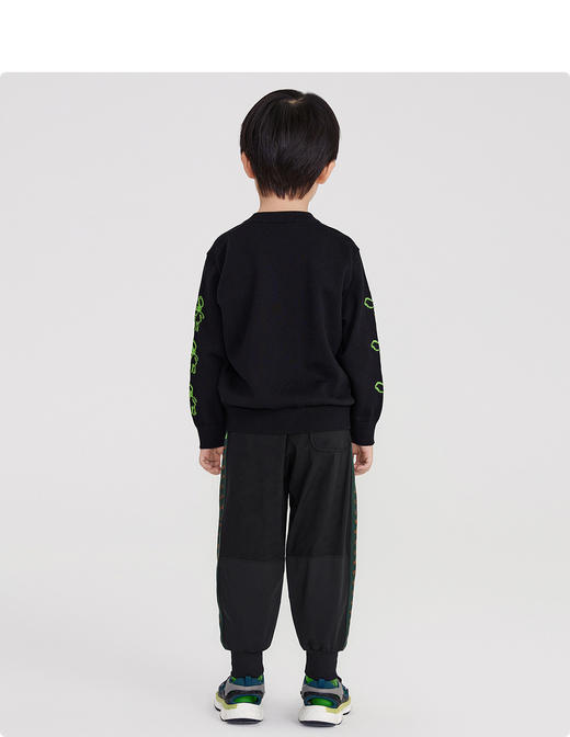 江南布衣婴童 22年春装长袖套头毛衫   1M1330220 商品图9