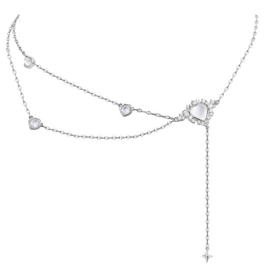 ZEGL设计师月光倾城系列四芒星项链女2023年新款潮颈链甜酷锁骨链 商品图8