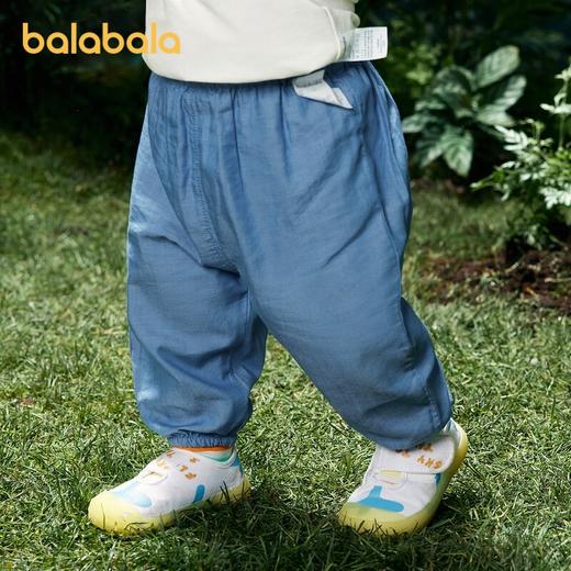 巴拉巴拉婴儿防蚊裤身高73-100男童运动裤女童休闲裤2022新款夏-TDS 商品图1