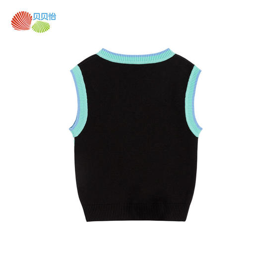 贝贝怡童装爆款男宝针织马甲新款男童背心套头衫宝宝马甲洋气 商品图6