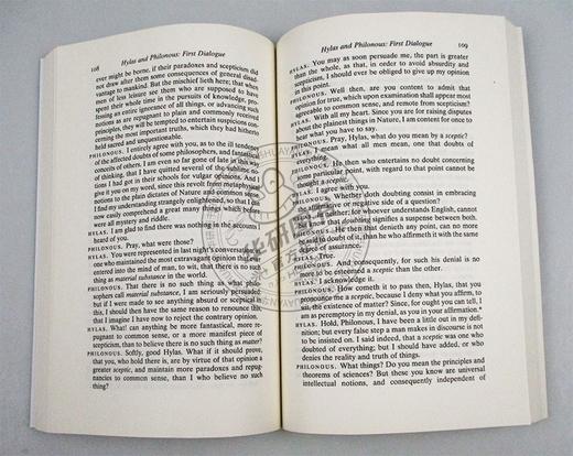 乔治贝克莱 人类知识原理和三个对话 英文原版 Principles of Human Knowledge and Three Dialogues 英文版进口原版英语书籍 商品图1