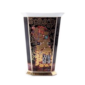 【6F】阿斯蒙迪+德国高宝Goebel进口陶瓷方形小花瓶