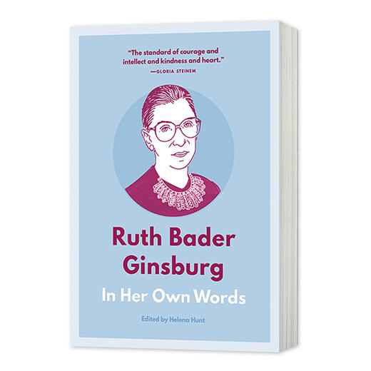 鲁思金斯伯格 用他自己的话来说 英文原版人物传记 Ruth Bader Ginsburg In Her Own Words 英文版进口原版英语书籍 商品图0