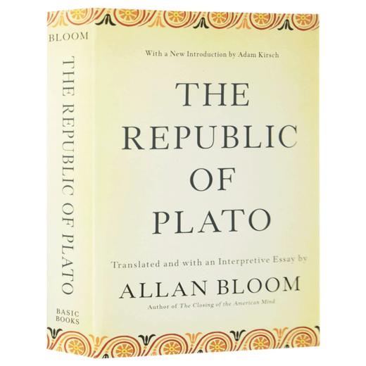 柏拉图的理想国 英文原版 The Republic of Plato 阿兰 布鲁姆翻译版 豆瓣阅读 英文版 进口英语书籍 商品图1