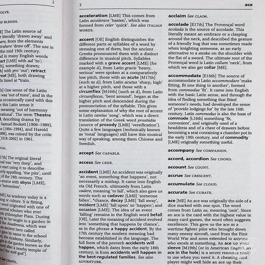 【中商原版】2021版牛津词典 牛津词源词典 Oxford dictionary of word origins 英文原版 进口图书 学习工具书字词典 商品图5