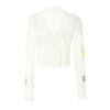VIMAGE/纬漫纪夏季新款修身V领刺绣长袖针织衫开衫女V1701313 商品缩略图6